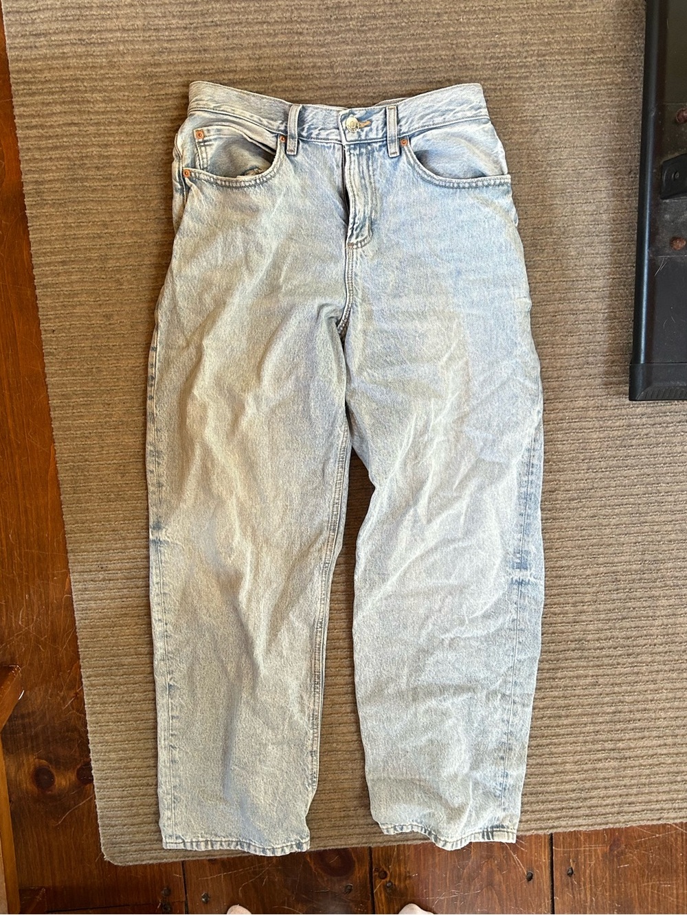 Garage Jean Low Rise Baggy Denim